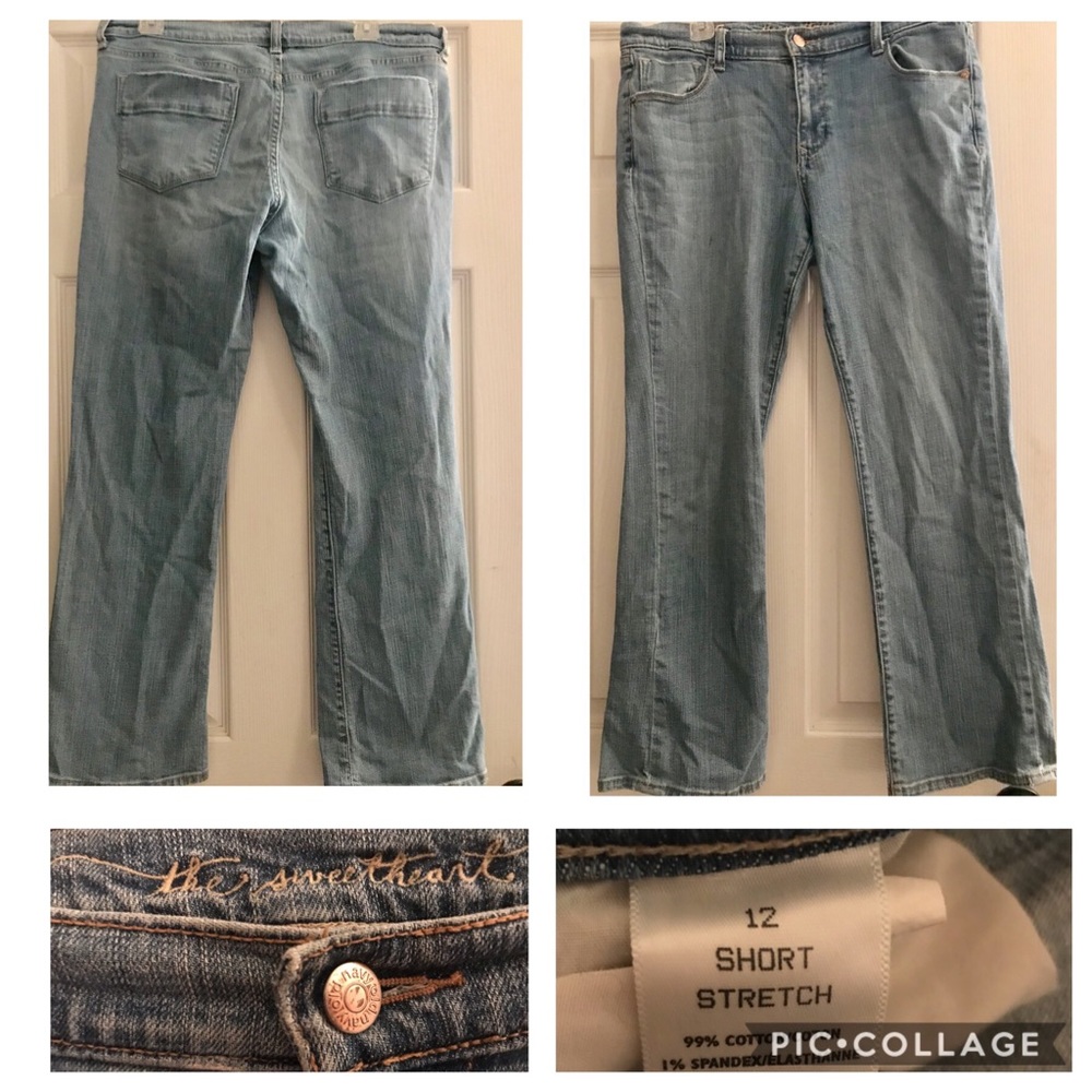 Old Navy Jeans Sweetheart Jeans Sz 12 Short